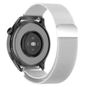 20mm Universal milanese stainless steel watch strap - Silver