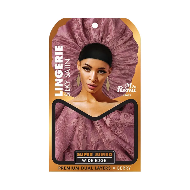 ANNIE Lingerie Wide Edge Silky Bonnet X-Jumbo [Assorted Color] #03683