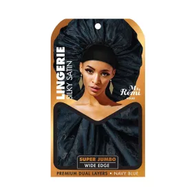 ANNIE Lingerie Wide Edge Silky Bonnet X-Jumbo [Assorted Color] #03683