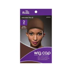 ANNIE Ms. Remi Wig Cap 2Pc Dark Brown #04402