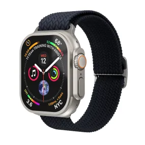 Apple Watch (38/40/SE/41/42mm) Vonmählen Woven Loop Nylon Rem - Navy