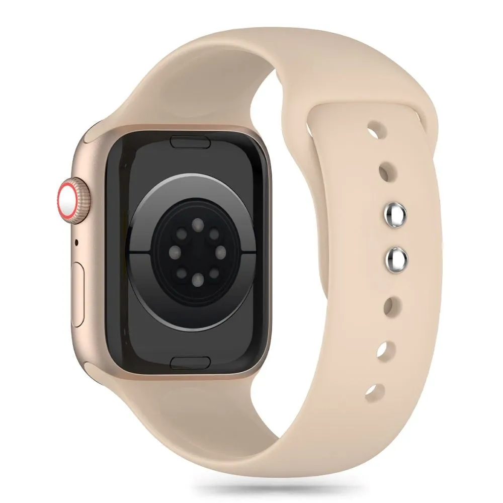 Apple Watch (42/44/SE/45/46/49mm) Tech-Protect Silikone Urrem - Walnut