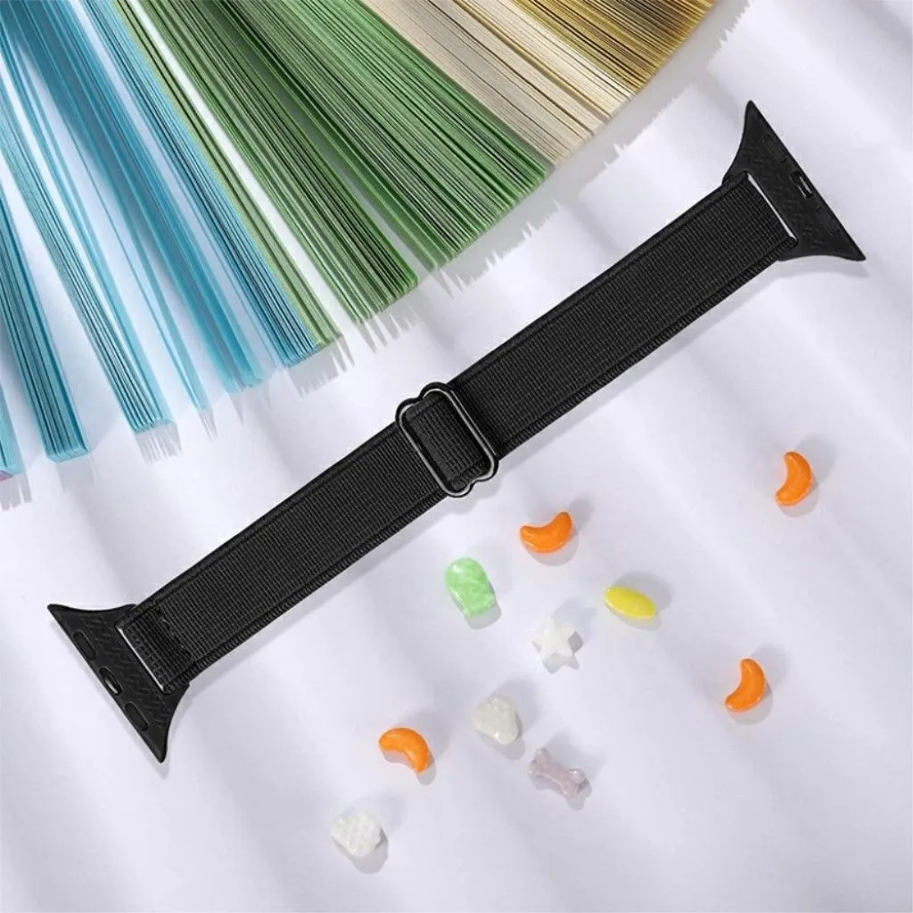 Apple Watch 42mm - 44mm nylon watch strap - Black