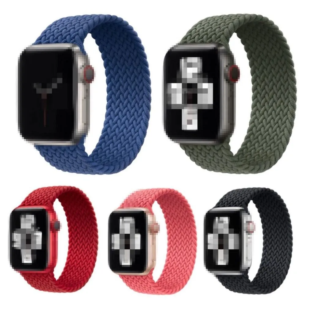Apple Watch Series 6 / 5 44mm nylon watch band - Army Green / Size: L