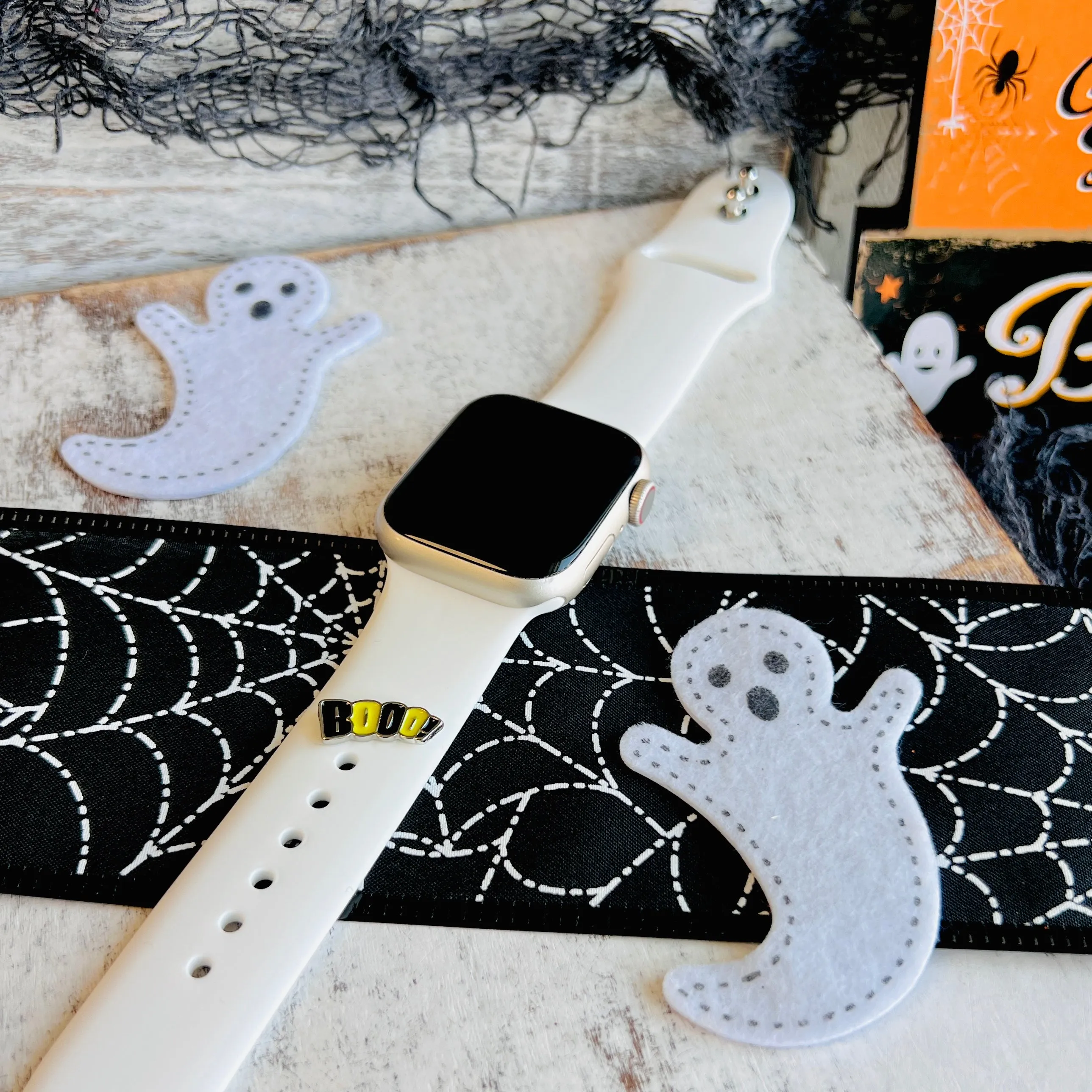 Band Charms 1pc.  Spooktacular Boo