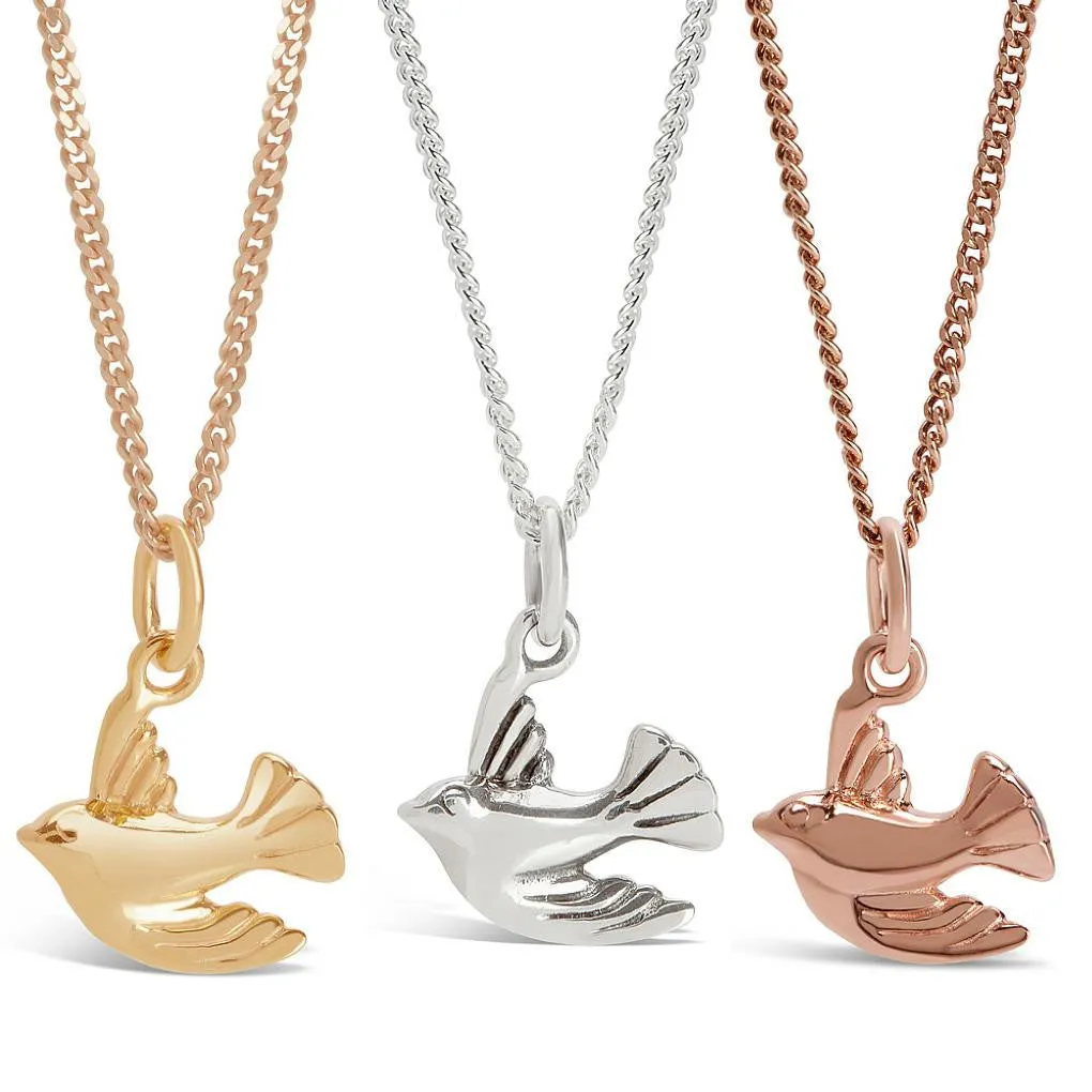 Bird Pendant | Silver