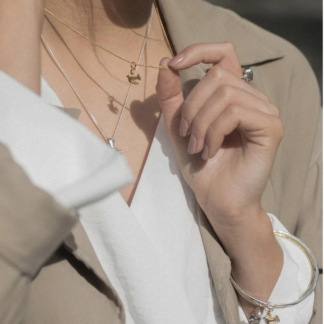 Bird Pendant | Silver