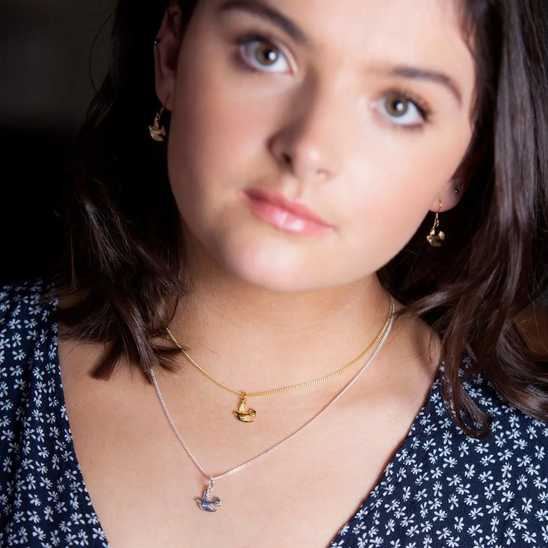 Bird Pendant | Silver