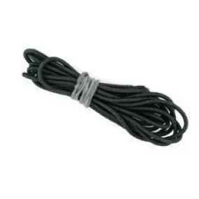 Black 1/16&#34; Elastic - 5 feet