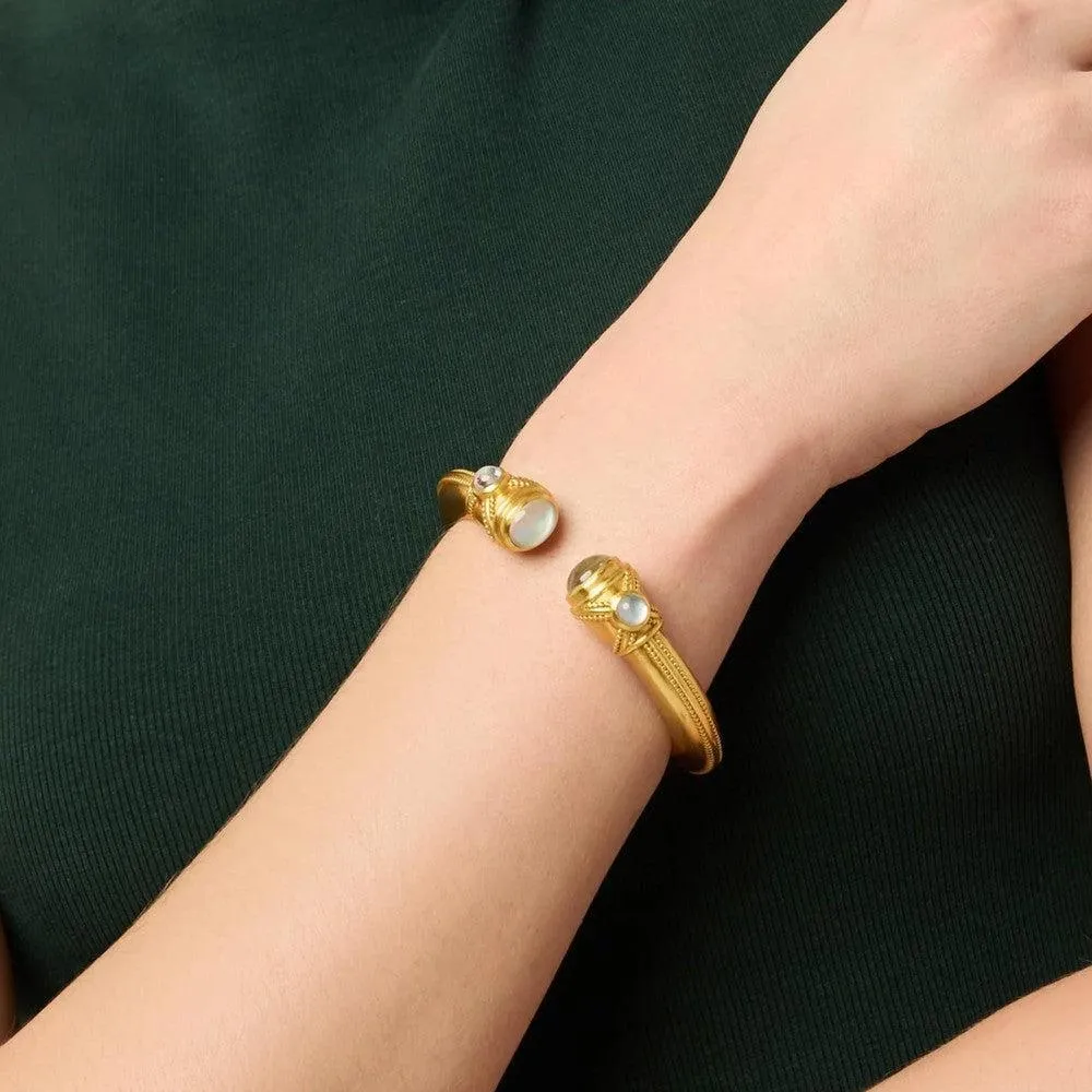Cabochon Demi Cuff