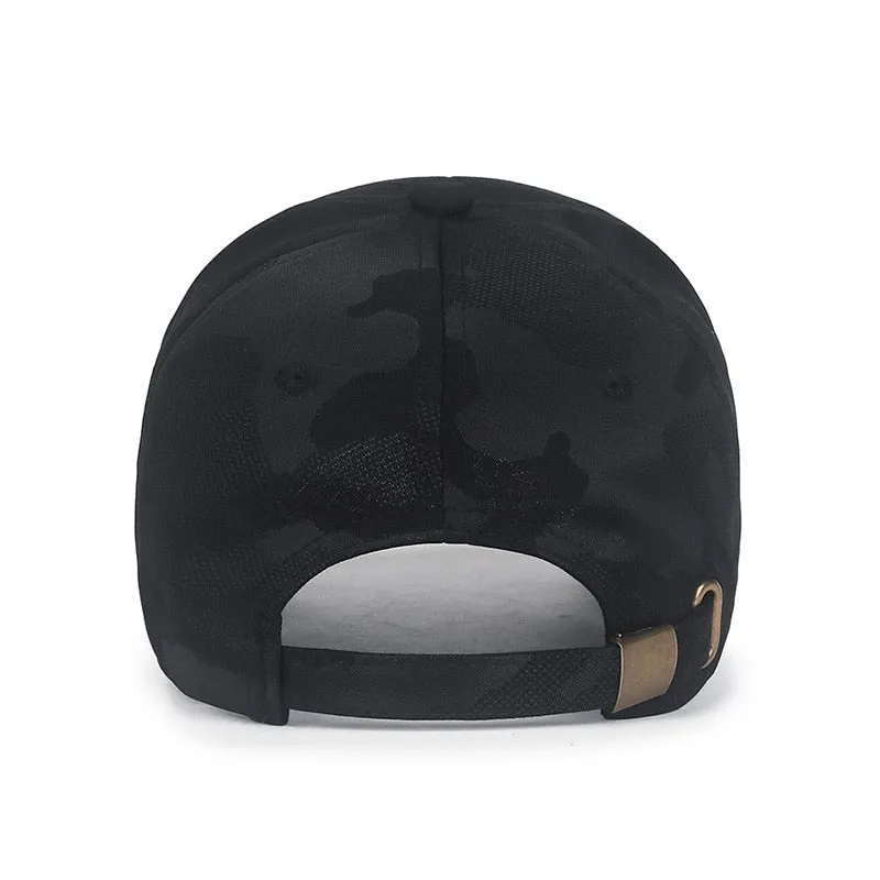 Camouflage Cotton Baseball Cap for Men Women Snapback Hat Outdoor Bone Trucker Caps Adjustable Camo Man Hat
