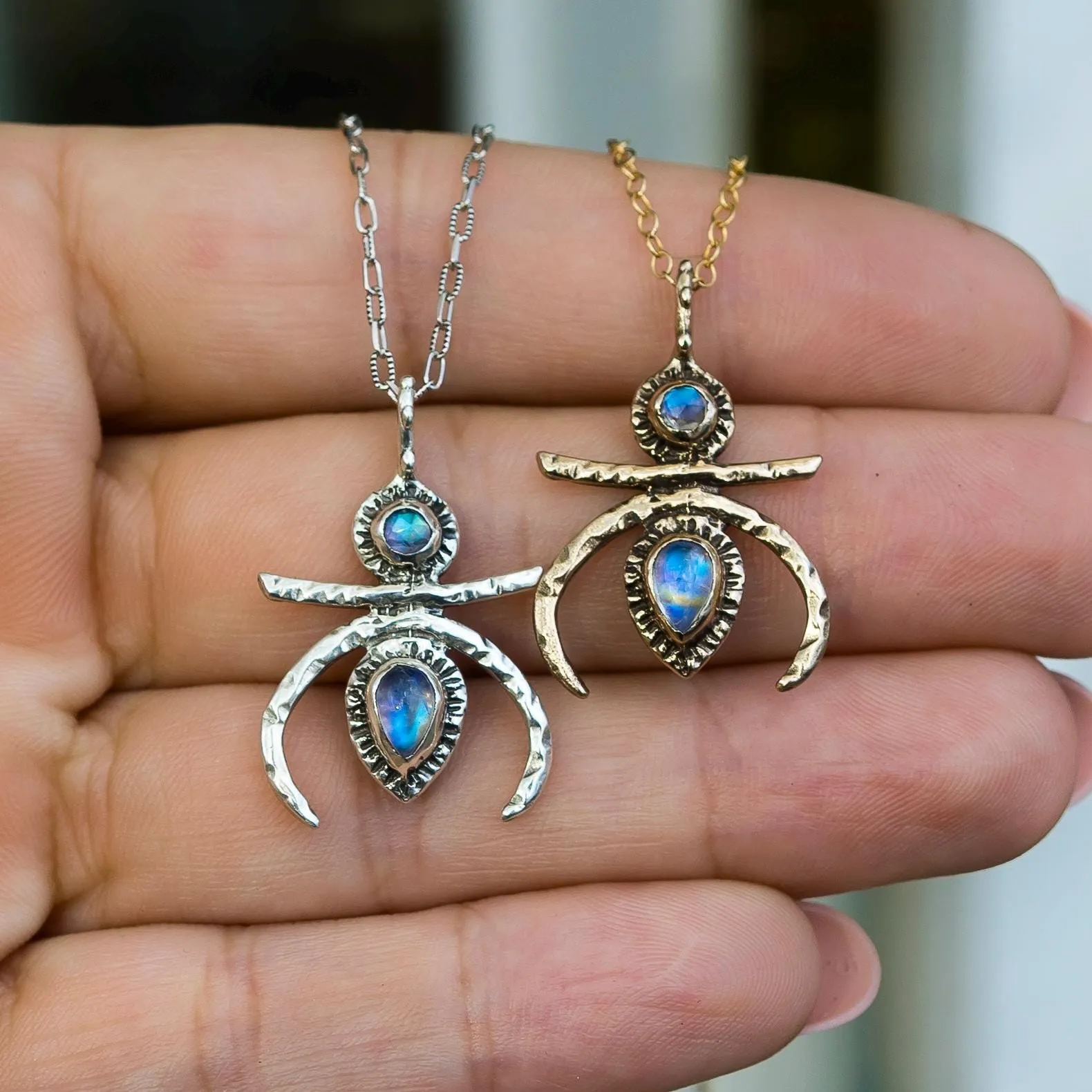 CELESTE / Moonstone Necklace