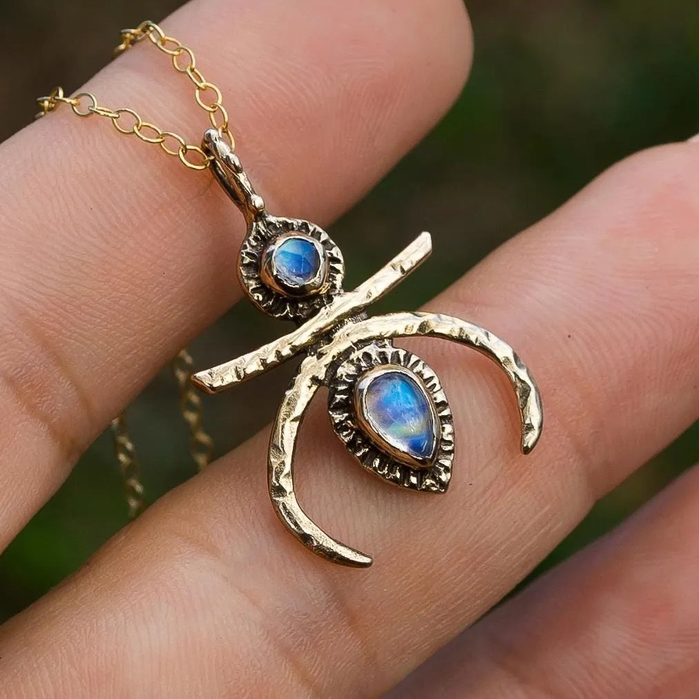 CELESTE / Moonstone Necklace