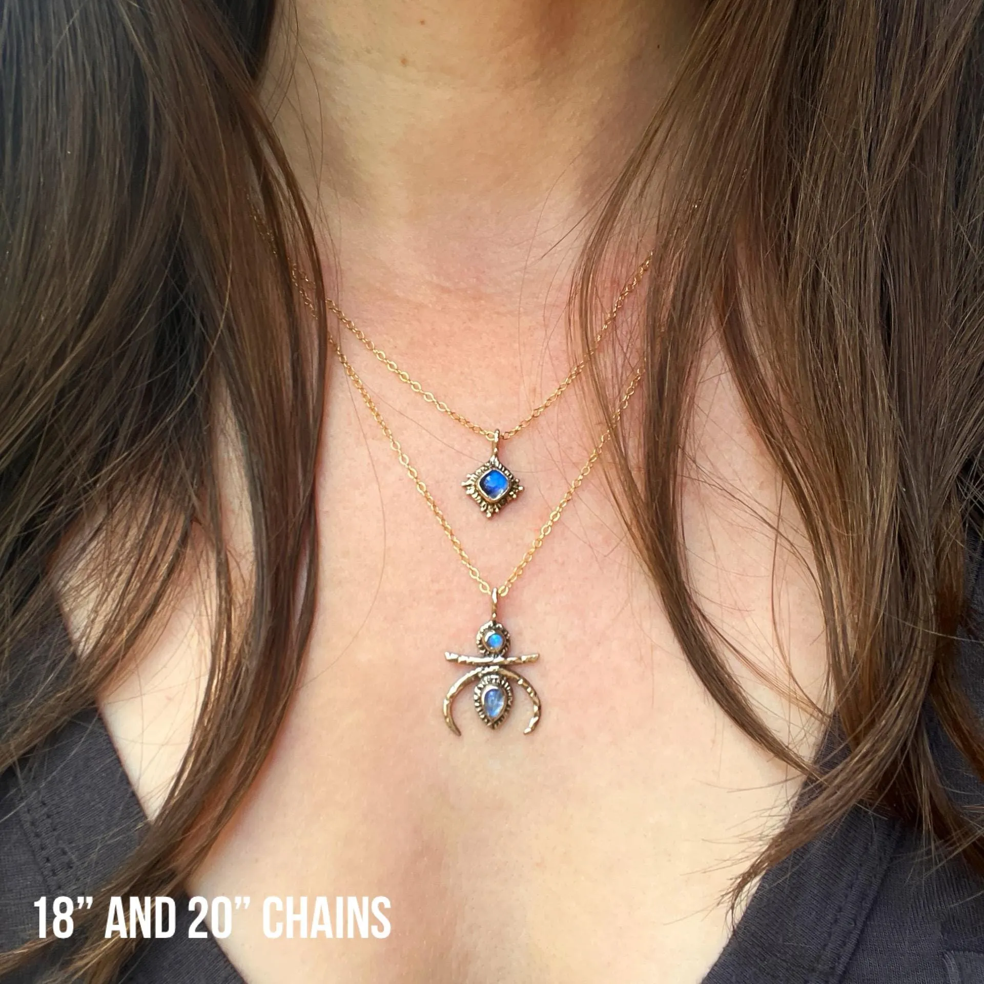CELESTE / Moonstone Necklace
