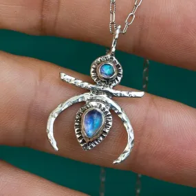 CELESTE / Moonstone Necklace