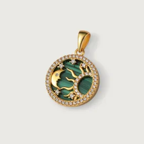 Celestial Dreams Malachite Pendant