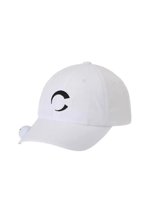 [CHALLENGER] Basic Arc-C Ball Cap(Uni)_CHB1UCP0307WH