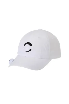 [CHALLENGER] Basic Arc-C Ball Cap(Uni)_CHB1UCP0307WH