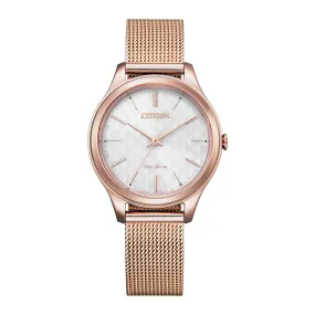 Citizen - EM0508-80A - Eco Drive Stainless Steel Watch For Women