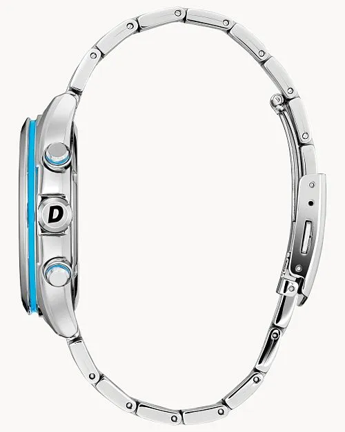 Citizen Weekender Blue Dial Stainless Steel Bracelet Watch CA0430-54M