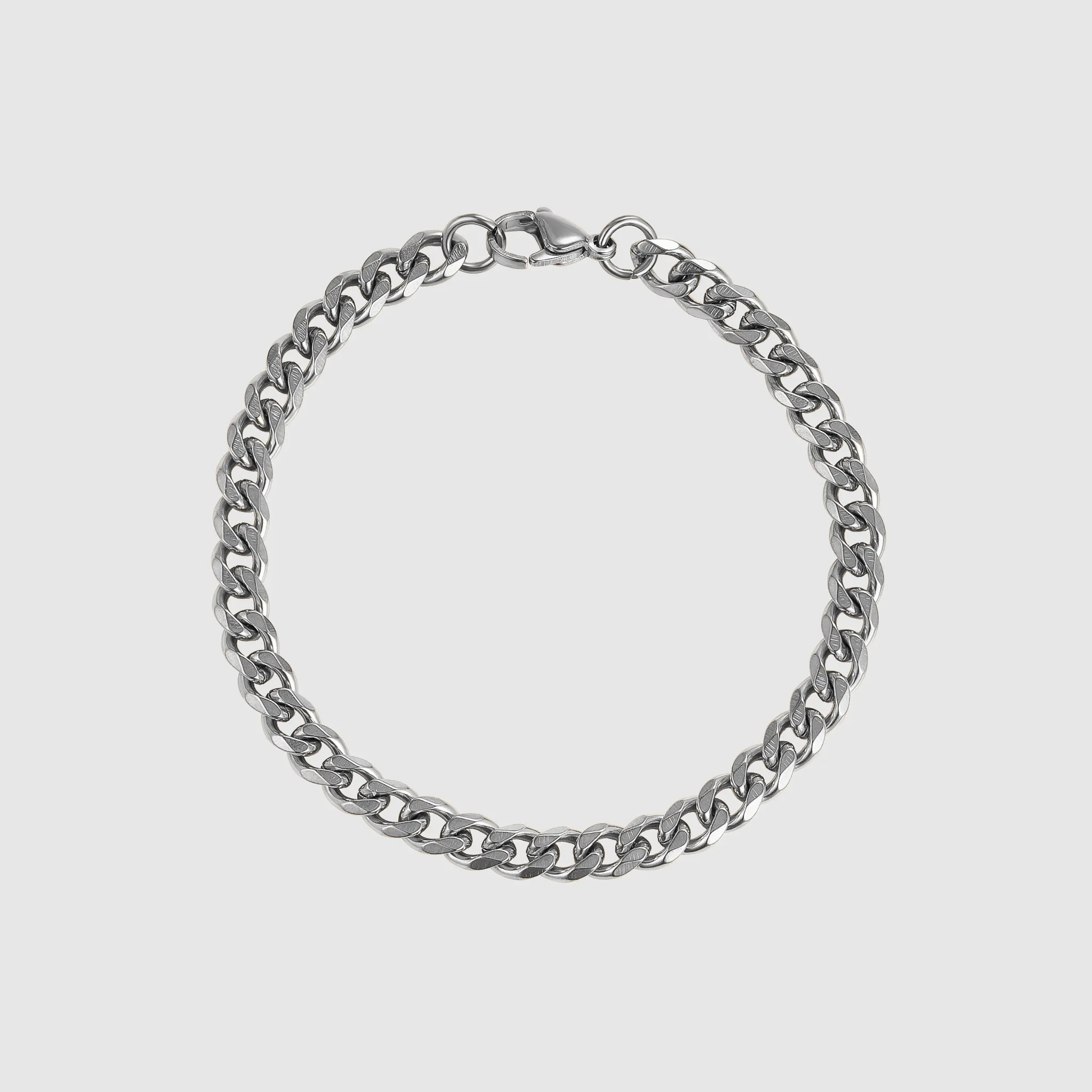 Cuban Bracelet (Silver) 5MM