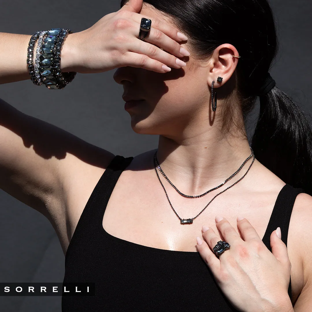 Emerald Cut Stretch Bracelet - 4BFF70GMBD