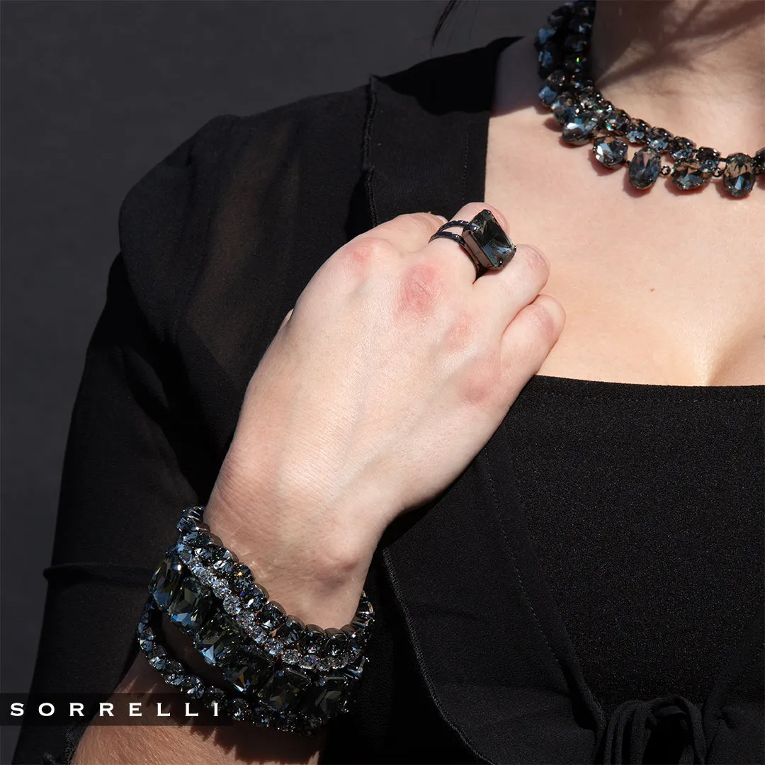 Emerald Cut Stretch Bracelet - 4BFF70GMBD
