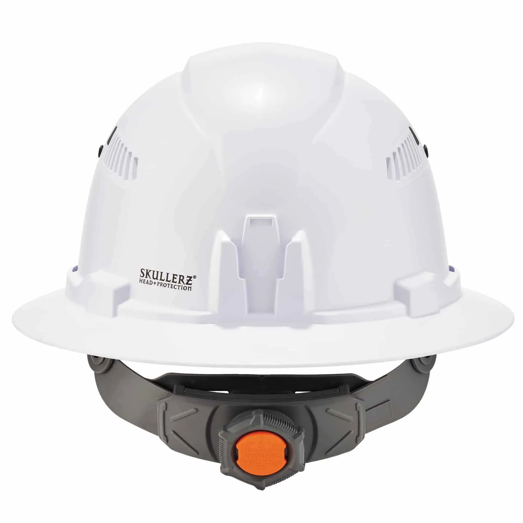 Ergodyne 60156 8973LED  White Class C Hard Hat Full Brim   LED Light