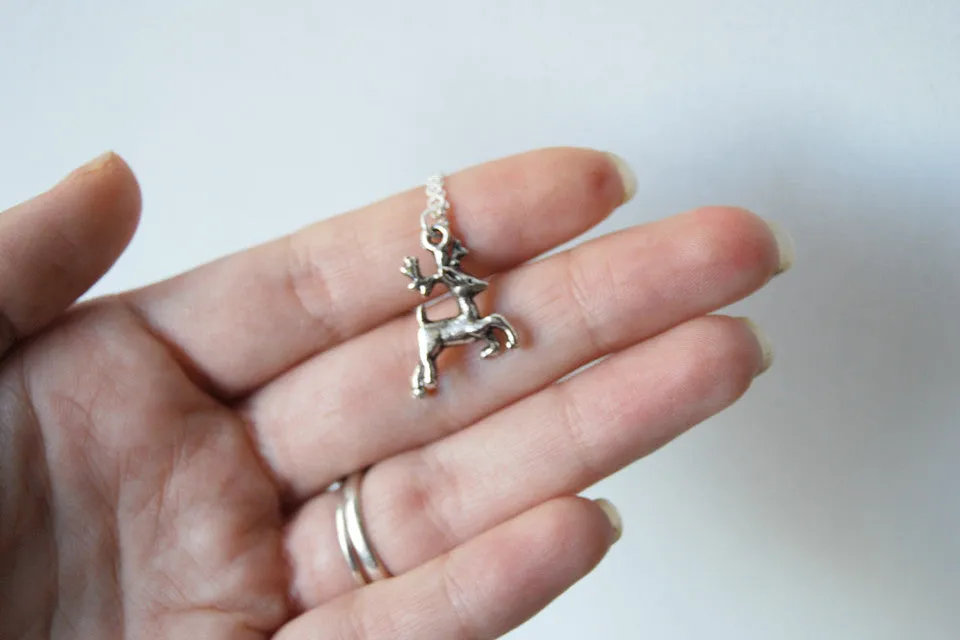 Expecto Patronum! | Harry Potter Necklace | Stag Patronus Charm Necklace