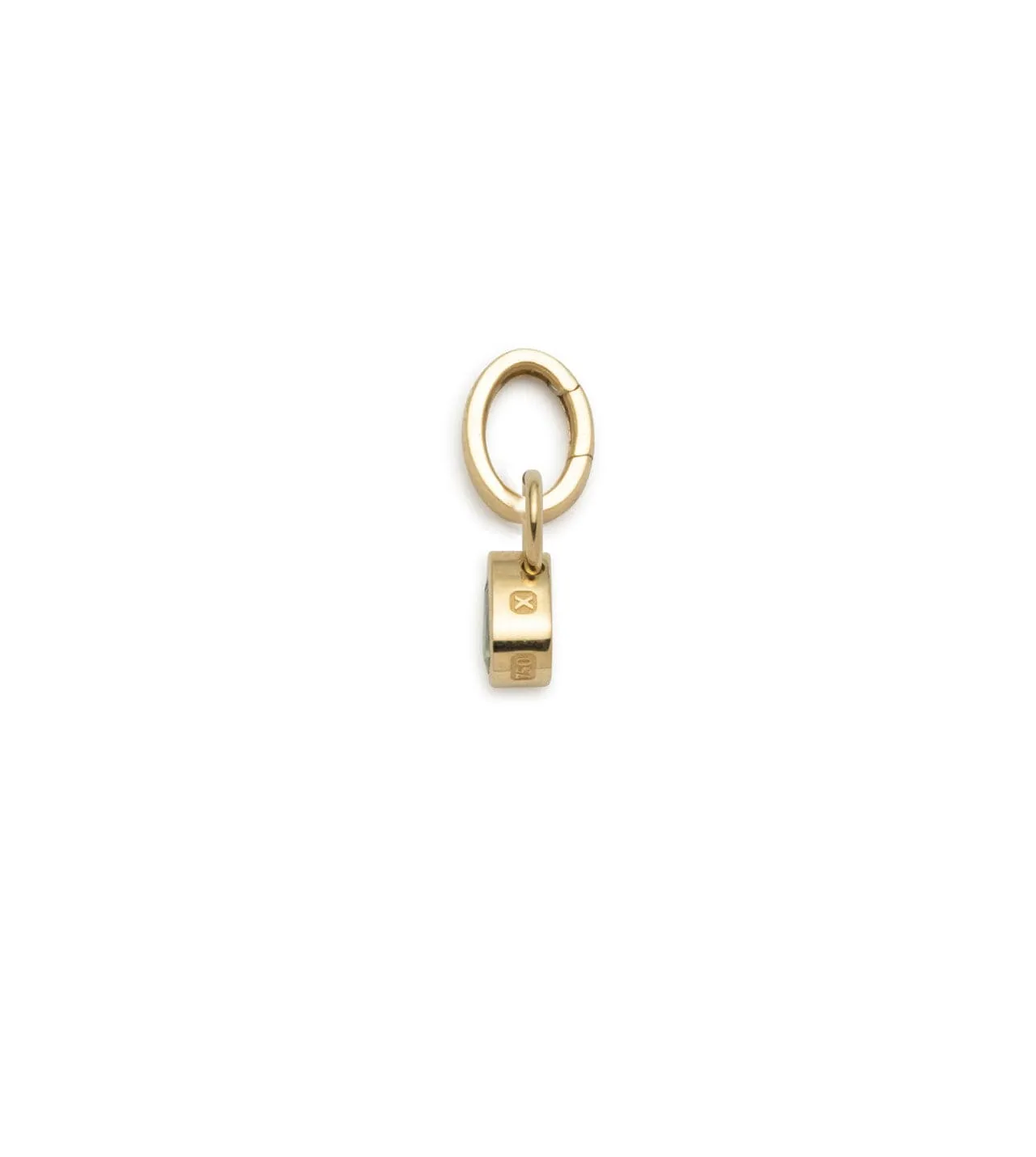 Forever & Always a Pair - Love : 0.45ct Gemstone Pear Pendant with Annex Link