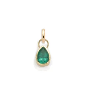 Forever & Always a Pair - Love : 2ct Gemstone Pear Pendant with Annex Link