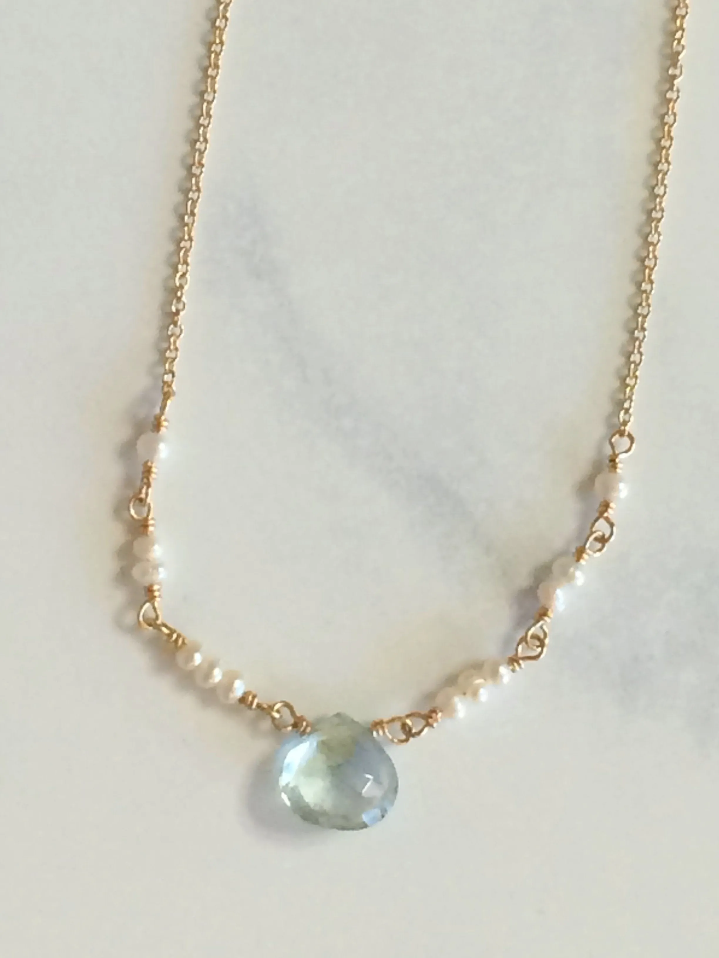 Freshwater Pearl Ballerina Necklace