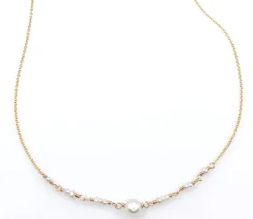 Freshwater Pearl Ballerina Necklace