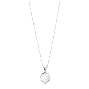Garland Silver Moonstone Necklace
