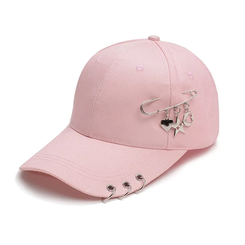 Garros hat Love summer New snapback men women caps Breathable Solid color simplicity Hats sun Boys Ring Adjustable Baseball Cap