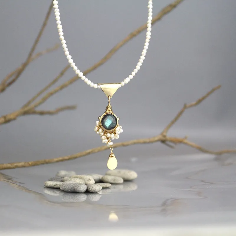 Goddess Necklace and Earring Set
