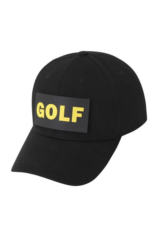 Golden Bear Cotton Ball Cap (with Lettering Patch)
