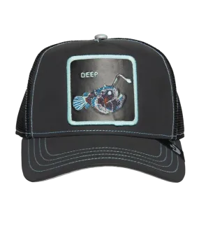 Goorin Bros Go Way Down (Deep) Trucker Hat (Black)