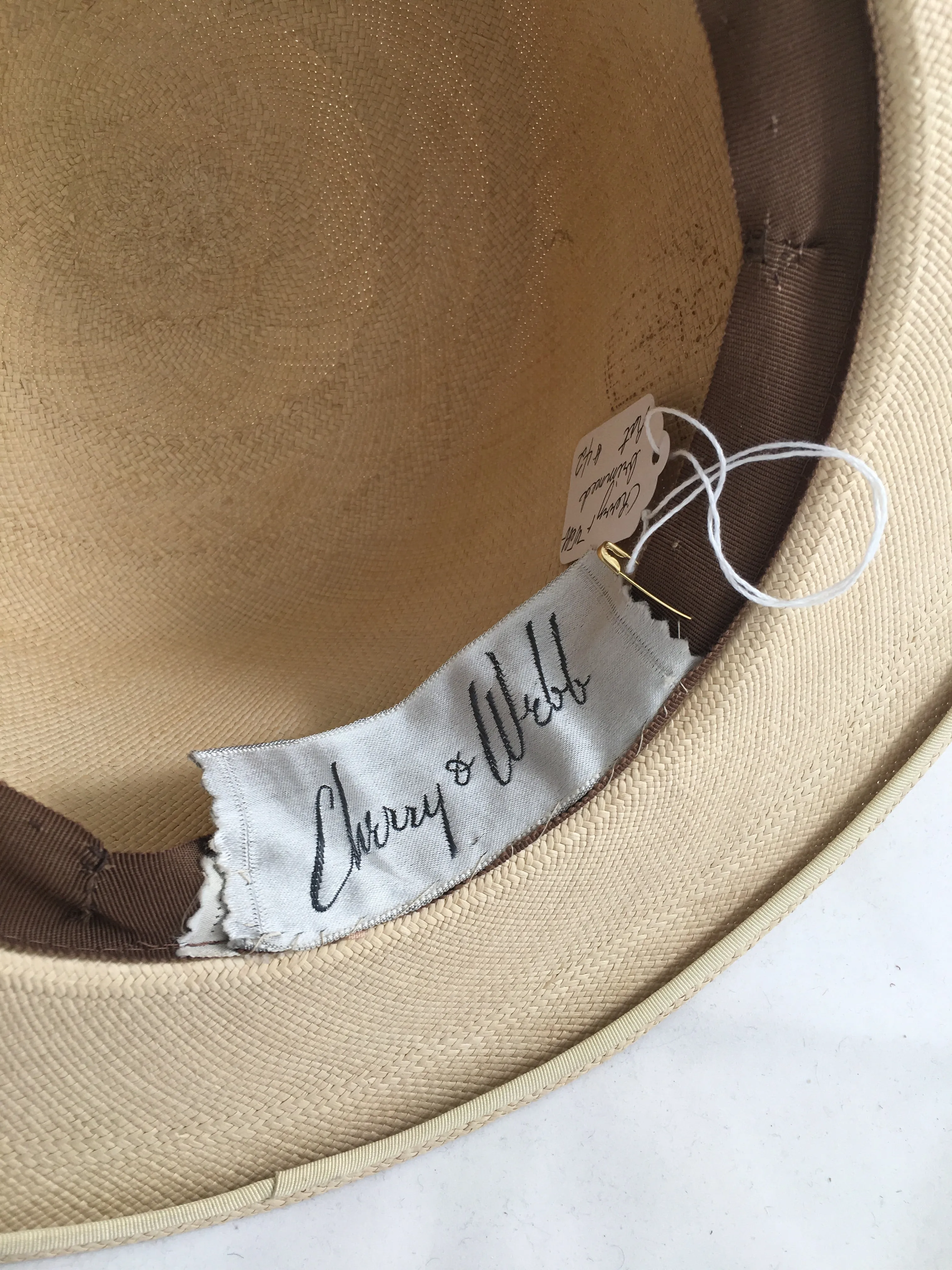Hat Cherry and Webb Brimmed
