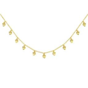 Hearts Choker Necklace