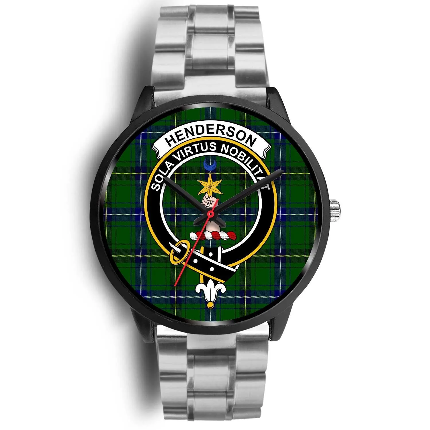 Henderson Modern Clan Badge Tartan Black Watch