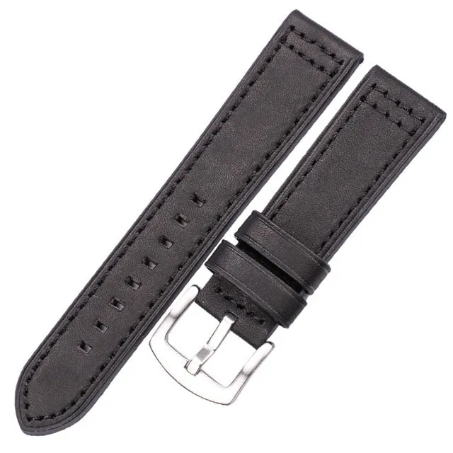 HENGRC Genuine Leather Watchbands