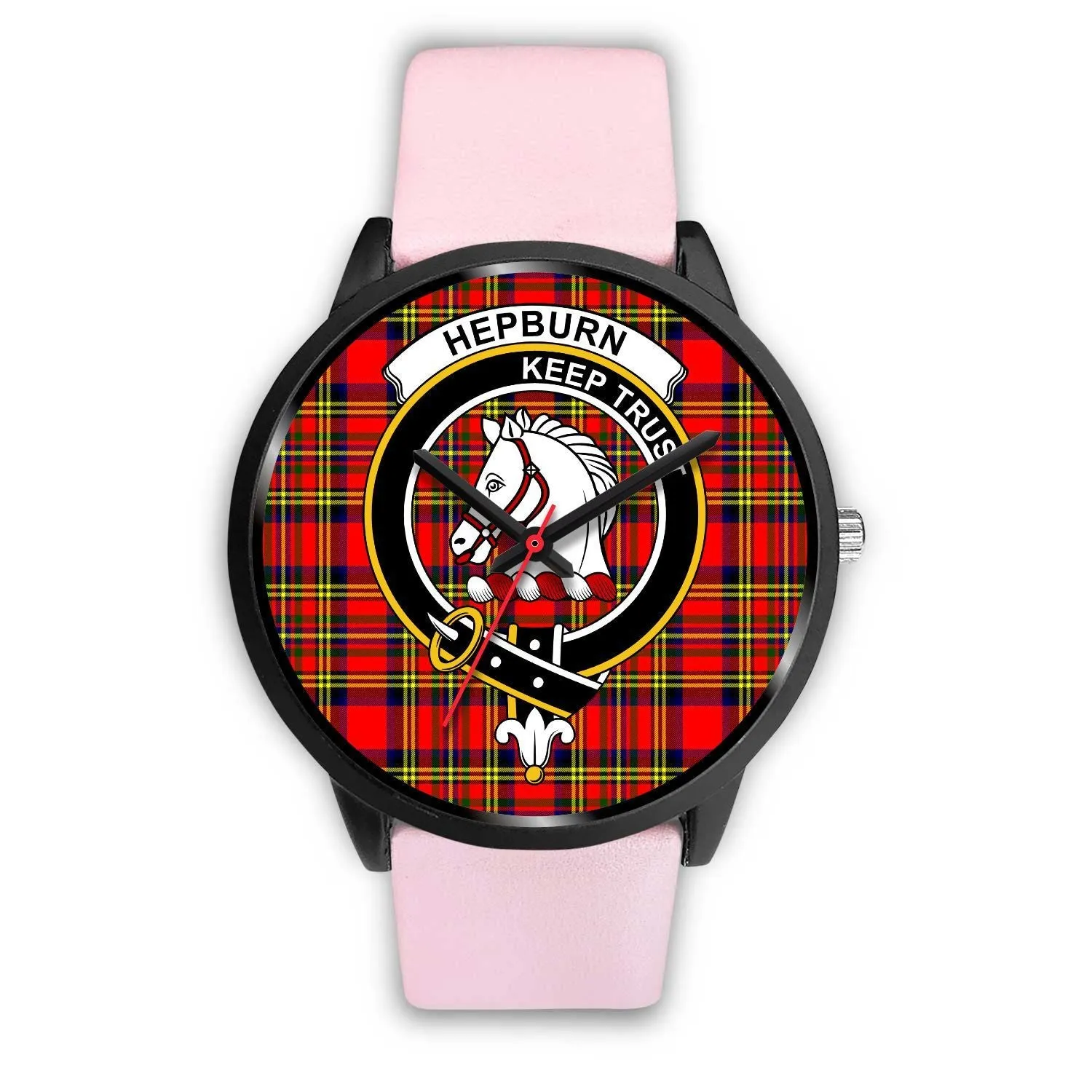 Hepburn Clan Badge Tartan Black Watch