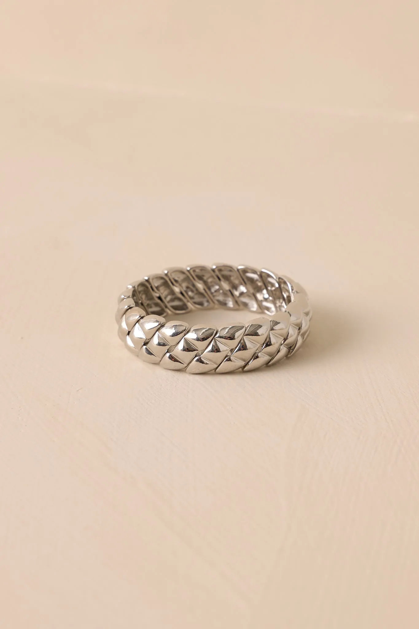 Hidden Glow Silver Bracelet