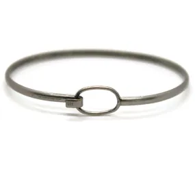 Hook Style Silver Charm Bracelet Blank