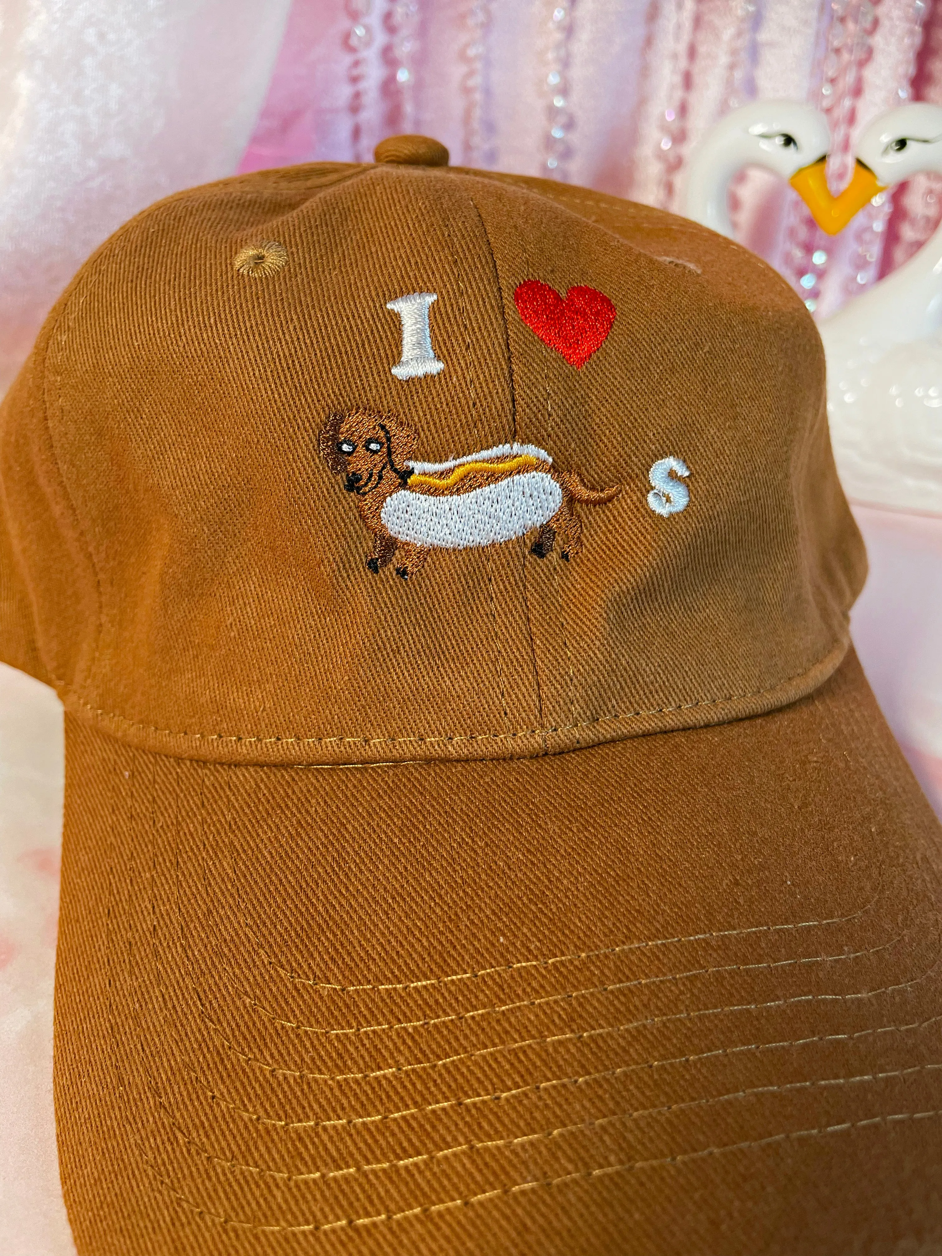 I Heart Wiener Dogs Hat