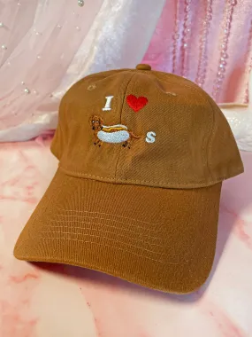 I Heart Wiener Dogs Hat