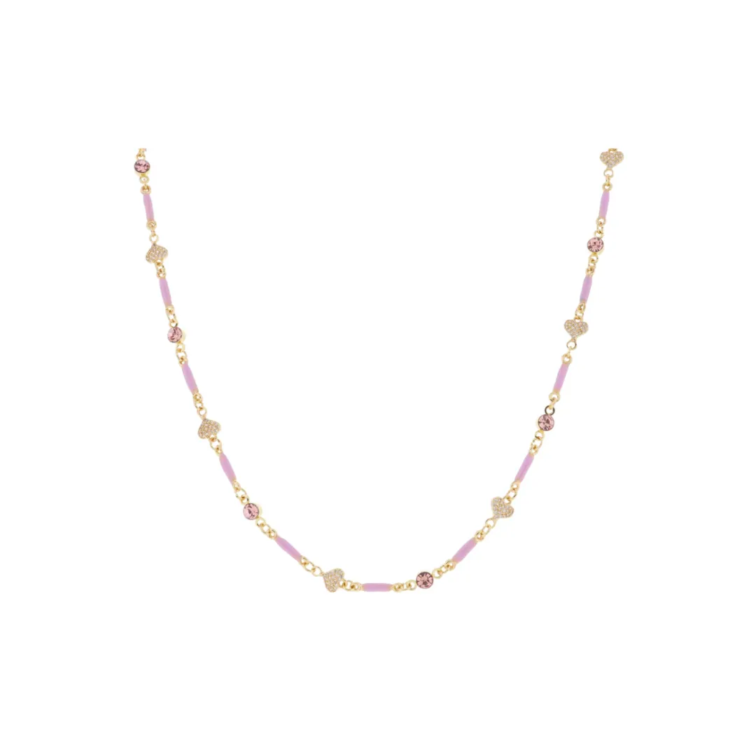 [Jane Marie] Kids Link Necklace-Moonstone