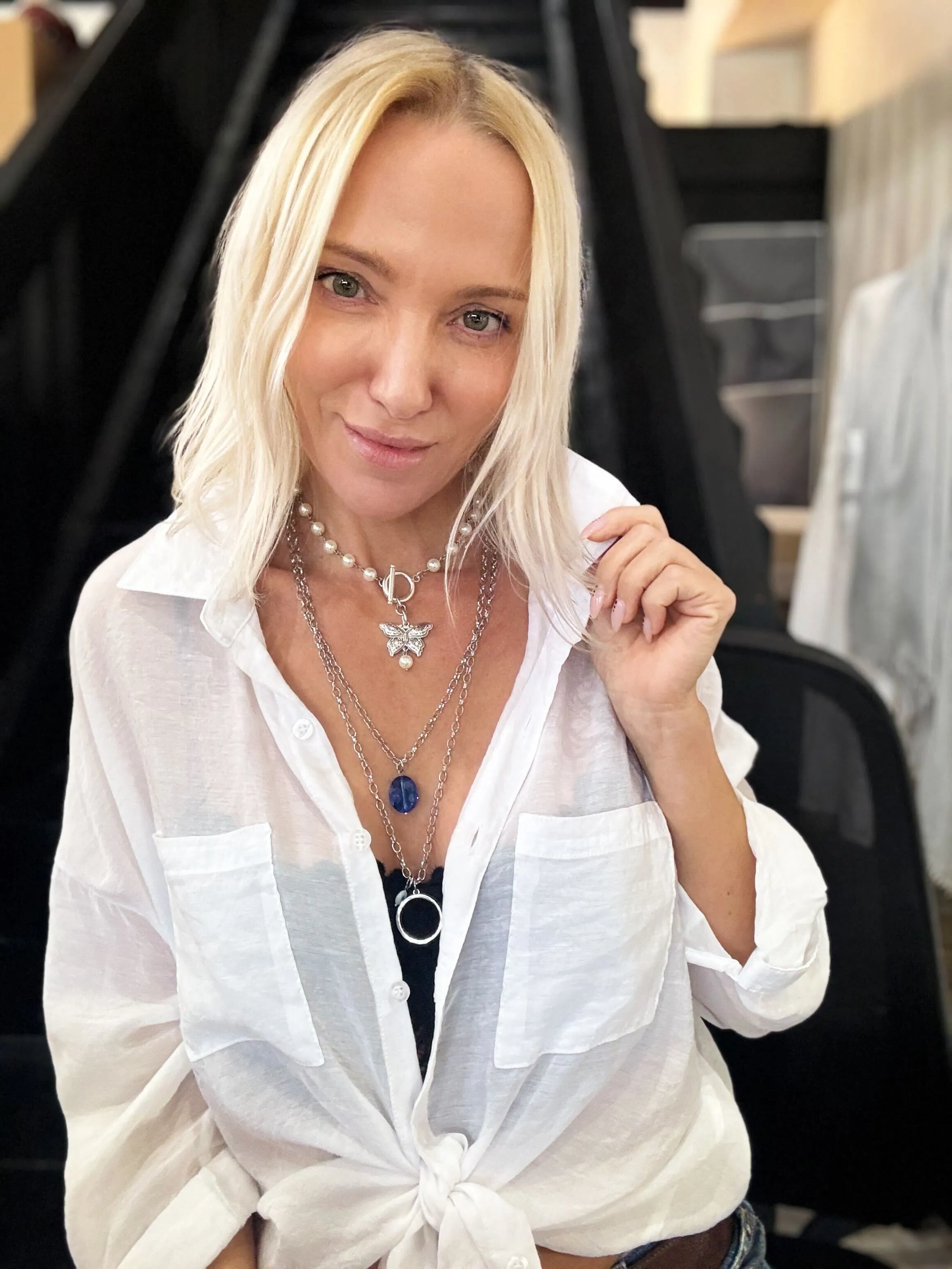JOY | BUTTERFLY | Rosary Choker