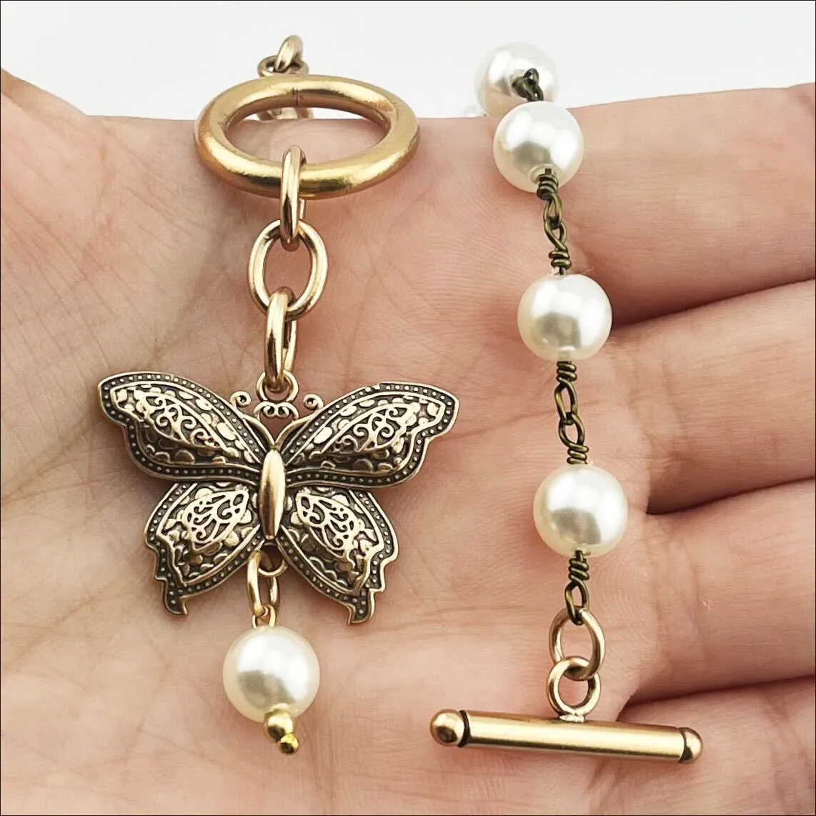 JOY | BUTTERFLY | Rosary Choker